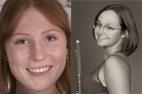 Liesl Vanoverberghe (flute) & Evelien Vaneysendeyk (harp)